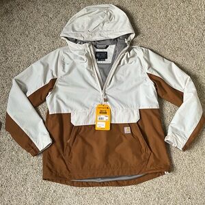 Carhartt Woman’s Rain Defender Lightweight Packable Anorak Size M